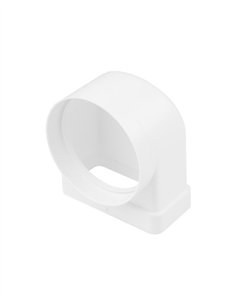 CODO MIXTO VERTICAL 90º - 100MM - 60X120MM 2