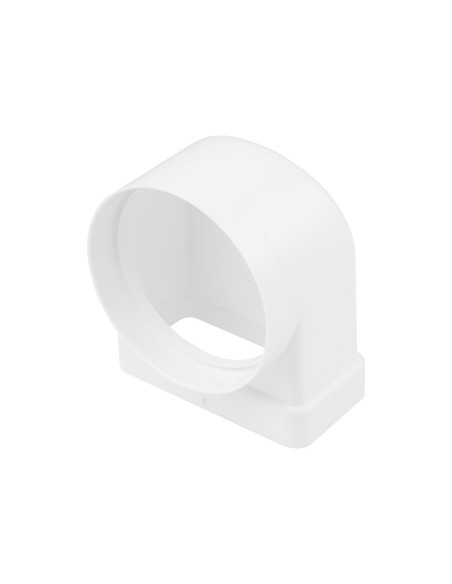 CODO MIXTO VERTICAL 90º - 100MM - 60X120MM