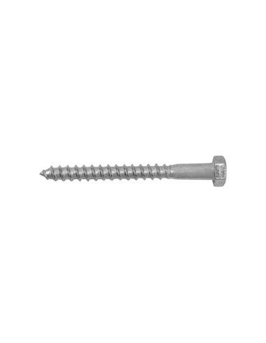 TIRAFONDO ZINCADO DIN-571 - 8X120MM