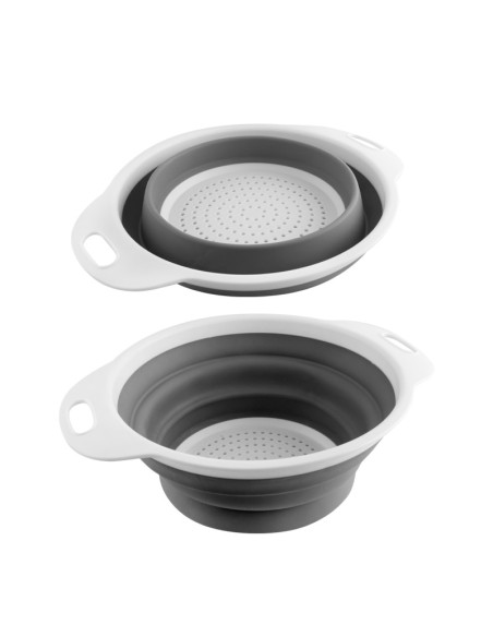 COLADOR ESCURRIDOR CON ASAS PLEGABLE 20CM