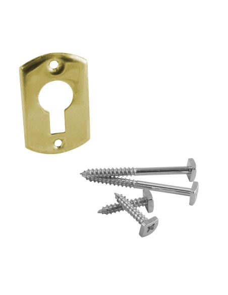 CERRADURA L2240CS PINTADO ORO INTHER - IZQUIERDA