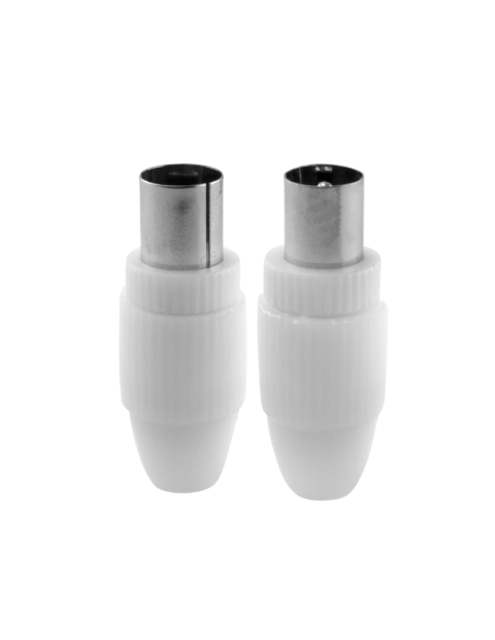 CONECTOR TV RECTO - MACHO