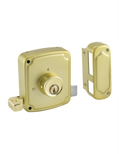 CERRADURA SOBREPONER L125-8 INTHER - IZQUIERDA