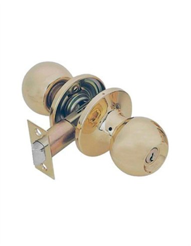 POMO BOLA 60/70MM LLAVE-PASO INTHER - LATON