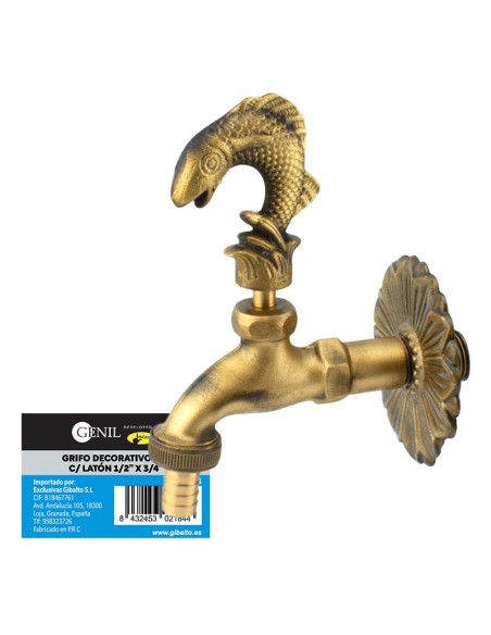 GRIFO DECORATIVO PEZ