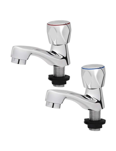 JUEGO GRIFO LAVABO 1/2