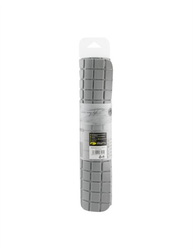 ALFOMBRA BAÑO PVC 78X35CM - GRIS