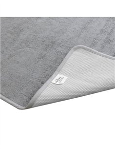 ALFOMBRA BAÑO 50X80CM - GRIS