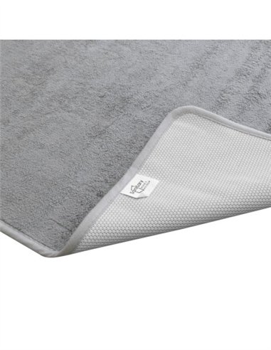 ALFOMBRA BAÑO 50X80CM - GRIS
