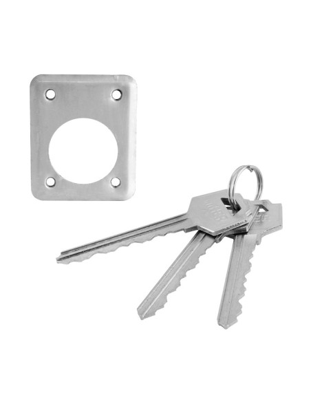 CERROJO L1101-R105  PINTADO INTHER