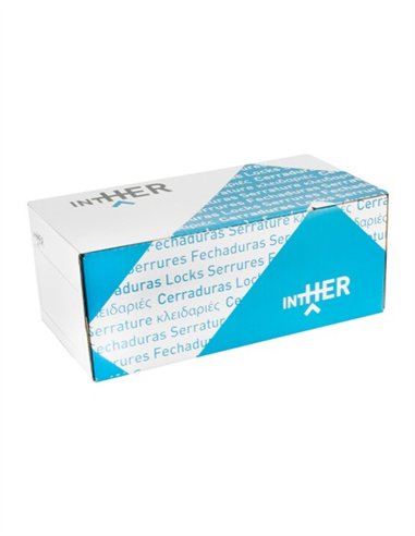 CERROJO L1101-R105  PINTADO INTHER