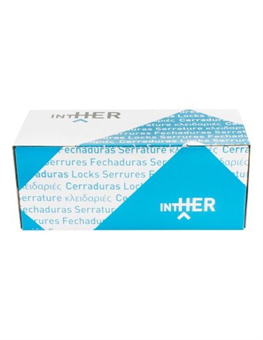 CERROJO L1101-R105  PINTADO INTHER