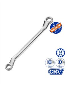 LLAVE DE ESTRELLA ACODADA TOLSEN - 20X22MM - WADFOW 2