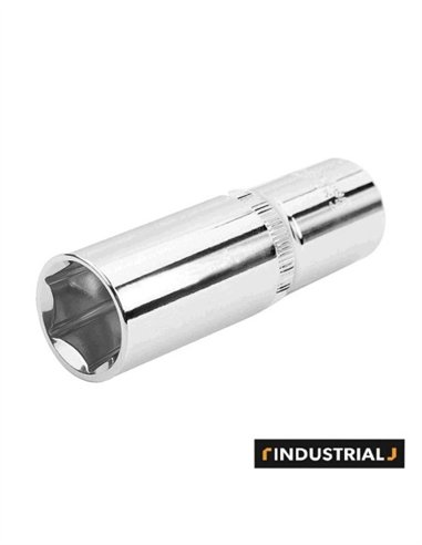 LLAVE DE VASO LARGA 3/8''  TOLSEN - 18MM