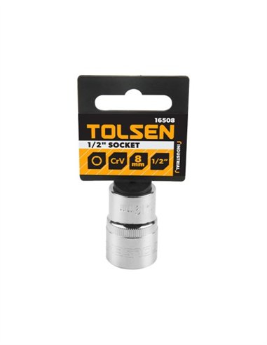 LLAVE DE VASO 1/2''  TOLSEN - 11MM