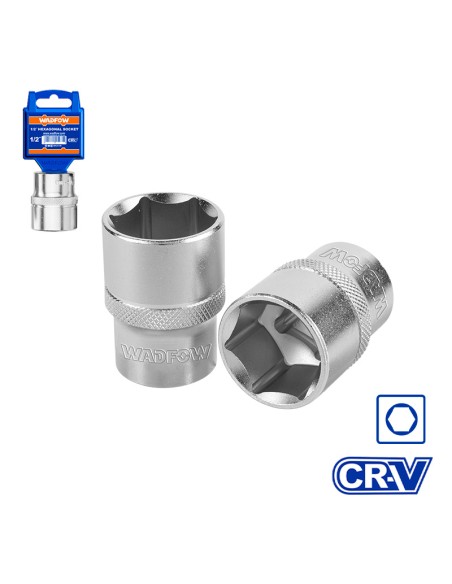 LLAVE DE VASO 1/2''  TOLSEN - 12MM - WADFOW