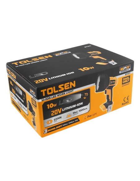LINTERNA DE TRABAJO LED 10W 6500K  (BATERIA MP20V NO INCLUIDA)