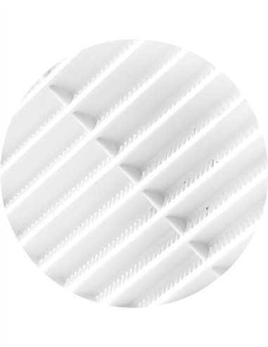 REJILLA REDONDA POR ENCASTRE - 100MM