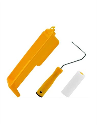 KIT DE PINTOR RODILLO + BANDEJA 365X275X60MM TOLSEN