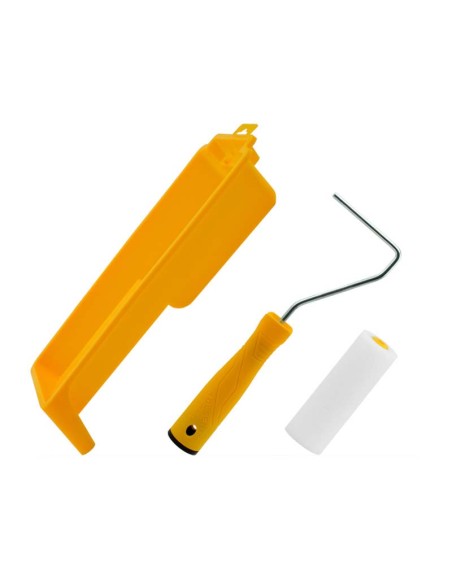 KIT DE PINTOR RODILLO + BANDEJA 365X275X60MM TOLSEN