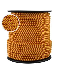 CUERDA HELICOIDAL AMARILLO Y ROJO - 8MM X 100M