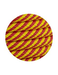 CUERDA HELICOIDAL AMARILLO Y ROJO - 8MM X 100M 2