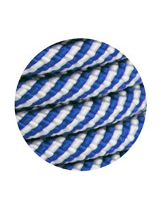 CUERDA HELICOIDAL BLANCO Y AZUL - 18MM X 100M 2
