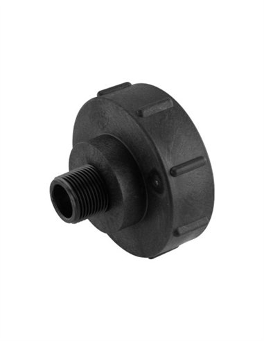 ADAPTADOR S.100 BIDONES MACHO - 1"
