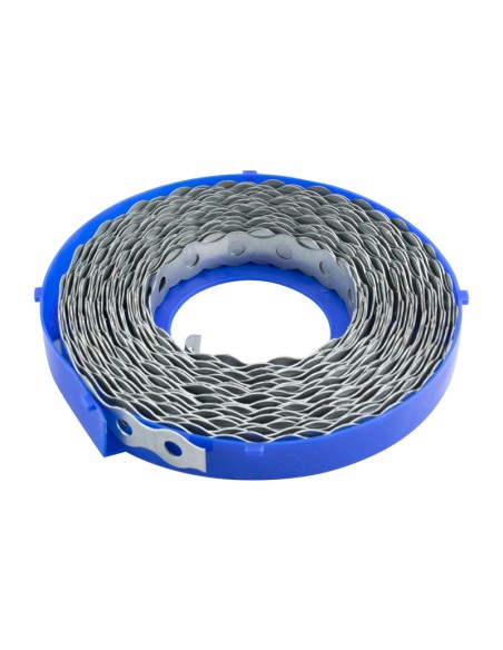 CINTA PERFORADA GALVANIZADA ROLLO 10M