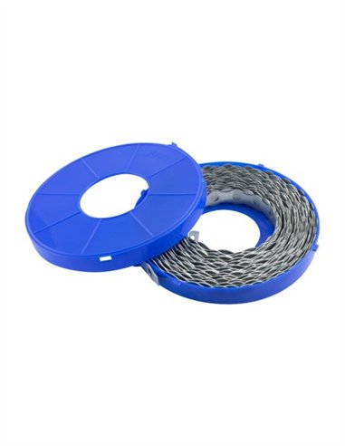 CINTA PERFORADA GALVANIZADA ROLLO 10M