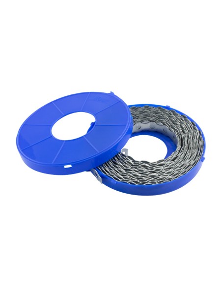 CINTA PERFORADA GALVANIZADA ROLLO 10M