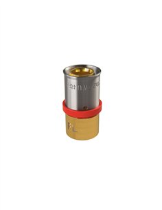 ADAPTADOR Cu-MULTICAPA PRESS TIPO U-ROJO - Ø15XØ20