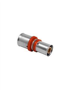 MANGUITO ACOPLAMIENTO REDUCIDO MULTICAPA PRESS Ø20XØ16 TIPO U-ROJO