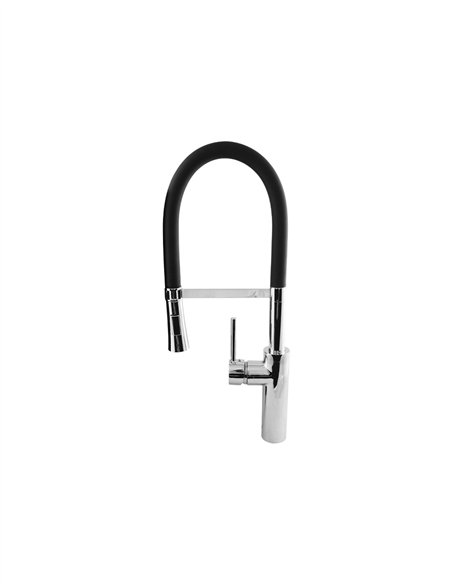 MONOMANDO FREGADERO FLEX GENIL - NEGRO