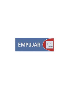 SEÑAL ADHESIVA 6X18 "EMPUJAR"