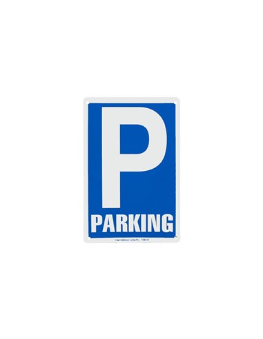 SEÑAL PVC 30X20 "PARKING"