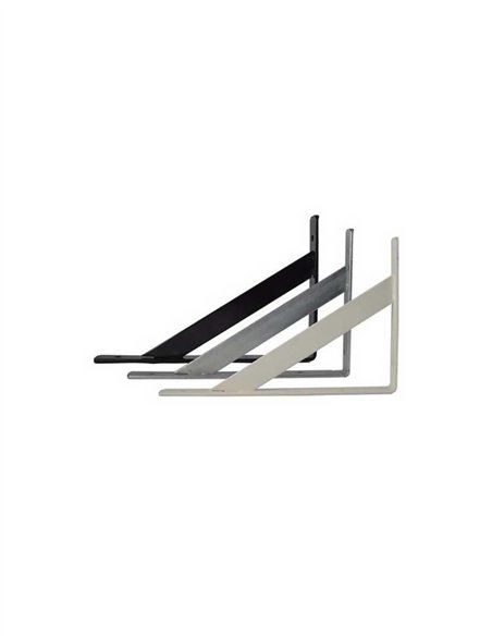 ESCUADRA DE HIERRO - 300 X 200MM NEGRO
