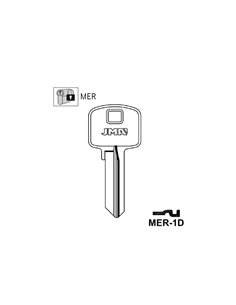 LLAVE EN BRUTO PARA MER - FAC24(JMA) / AB75(SILCA)
