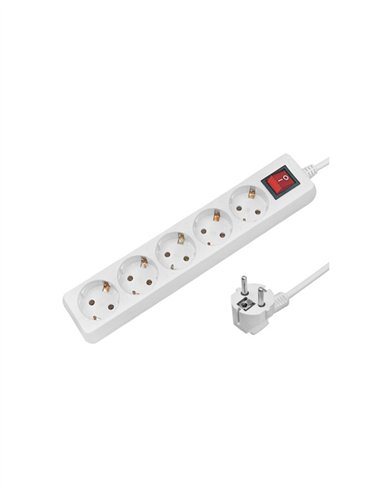 BASE MULTIPLE 6 TOMAS CON INTERRUPTOR 1.4M WADFOW