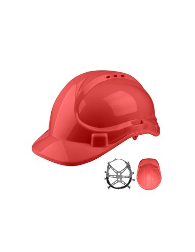 CASCO DE OBRA WADFOW - ROJO