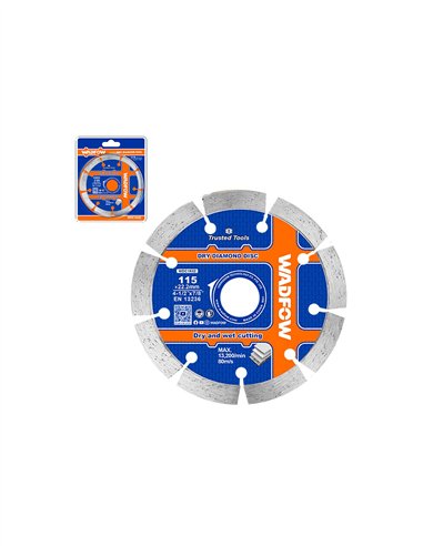 DISCO CORTE SECO DIAMANTE WADFOW - 115 X 22.2 (7)MM