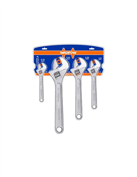 JUEGO LLAVES INGLESAS 150-200-250-300MM WADFOW
