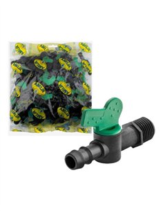 LLAVE EXTRA 1/2" ROSCA MACHO VERDE 50 UDS - 16MM - 1/2"