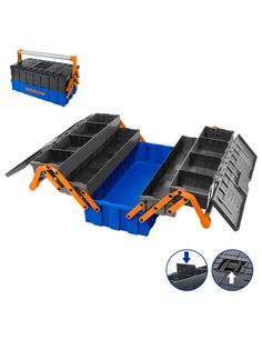 CAJA HERRAMIENTAS CON BANDEJAS EXTENSIBLES WADFOW 2