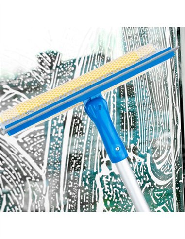 LIMPIACRISTALES DUAL MANGO TELESCOPICO 78-130CM