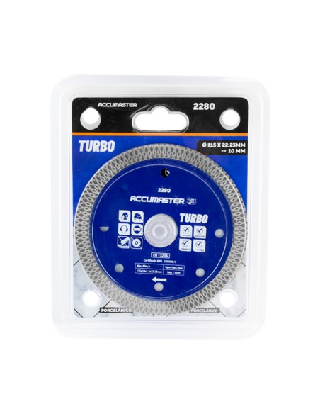 DISCO CORTE ULTRAFINO PORCELANICO 115X22.2(10)MM