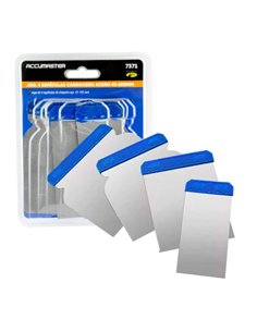 JUEGO 4 ESPATULAS CARROCERO ACERO 43-105MM