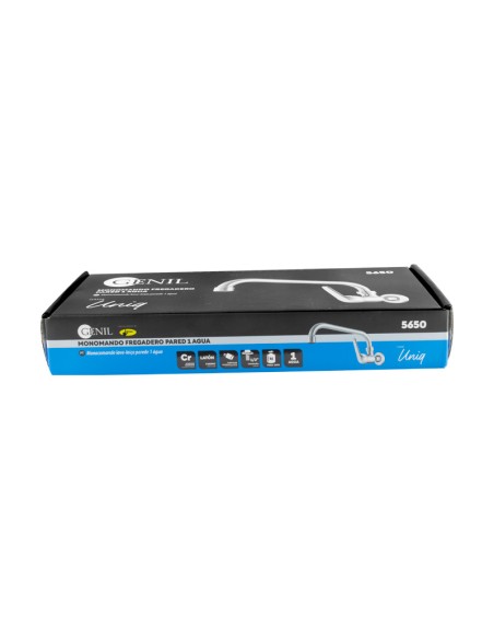 MONOMANDO FREGADERO PARED 1 AGUA GAMA UNIQ