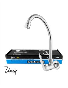 MONOMANDO FREGADERO PARED CAÑO ALTO 1 AGUA GAMA UNIQ