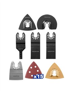 JUEGO 22 ACCESORIOS PARA MULTIHERRAMIENTA WADFOW